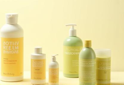 Selection of hair care products