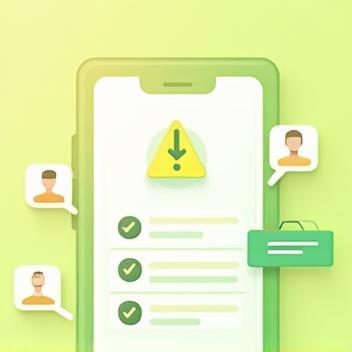 Illustration representing collecting user information